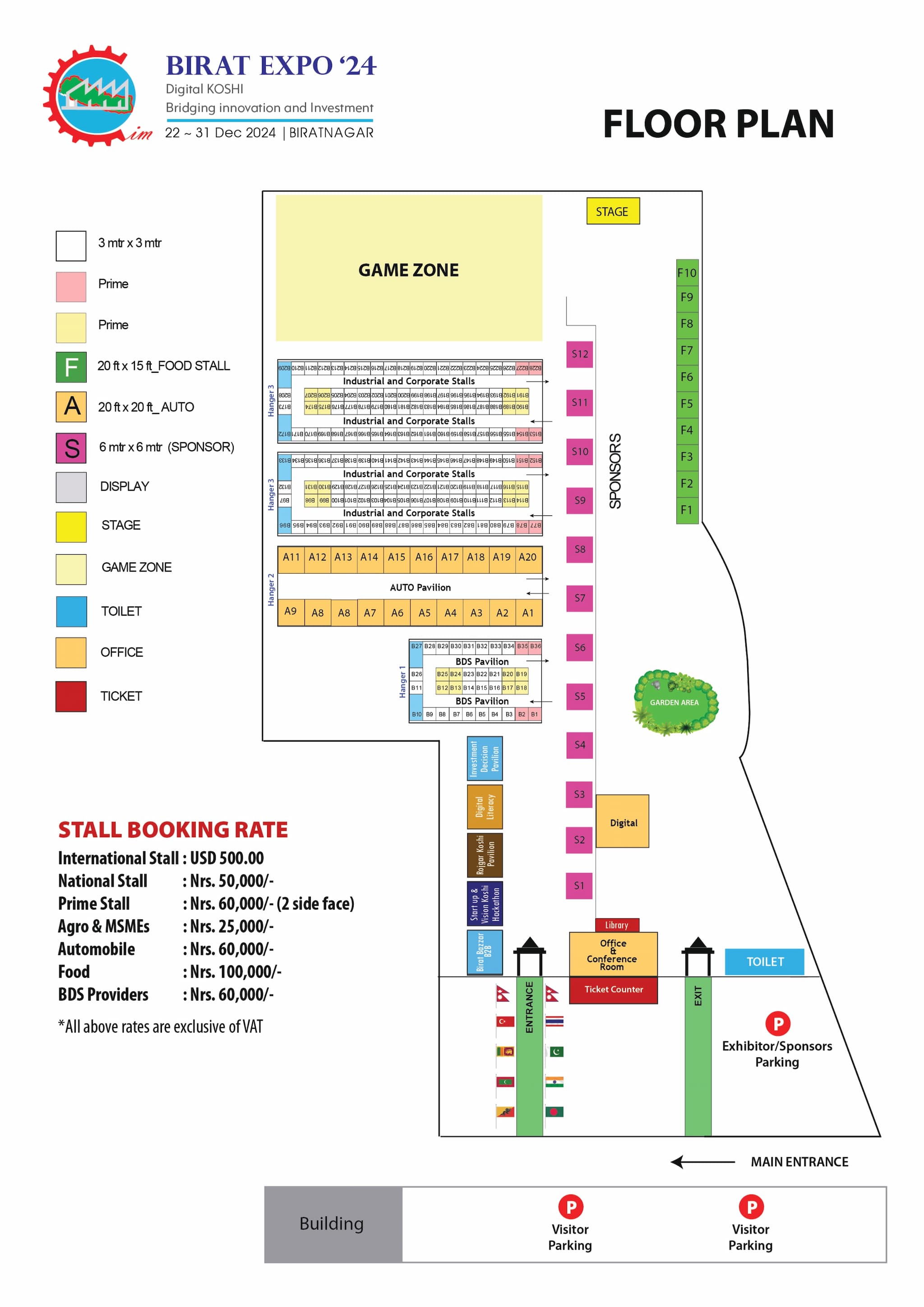 biratexpo floor plan