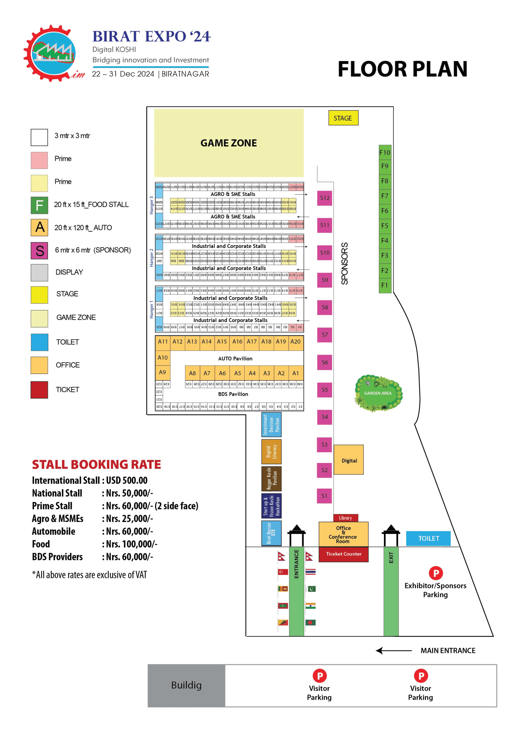 biratexpo floor plan